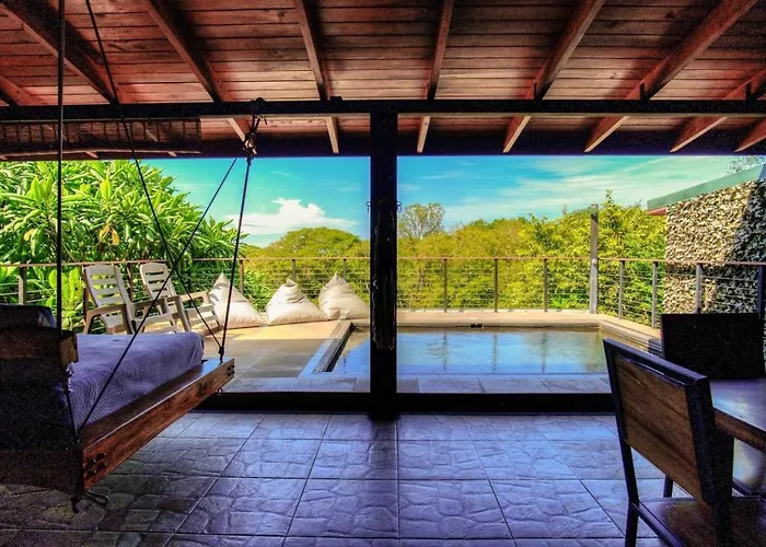 Ferienhaus Casa Siempre Ocean View - Hanging Bed Nosara